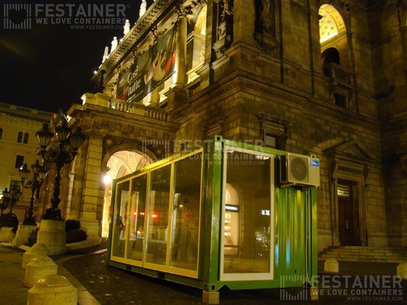 Egyedi rendezvény konténerek