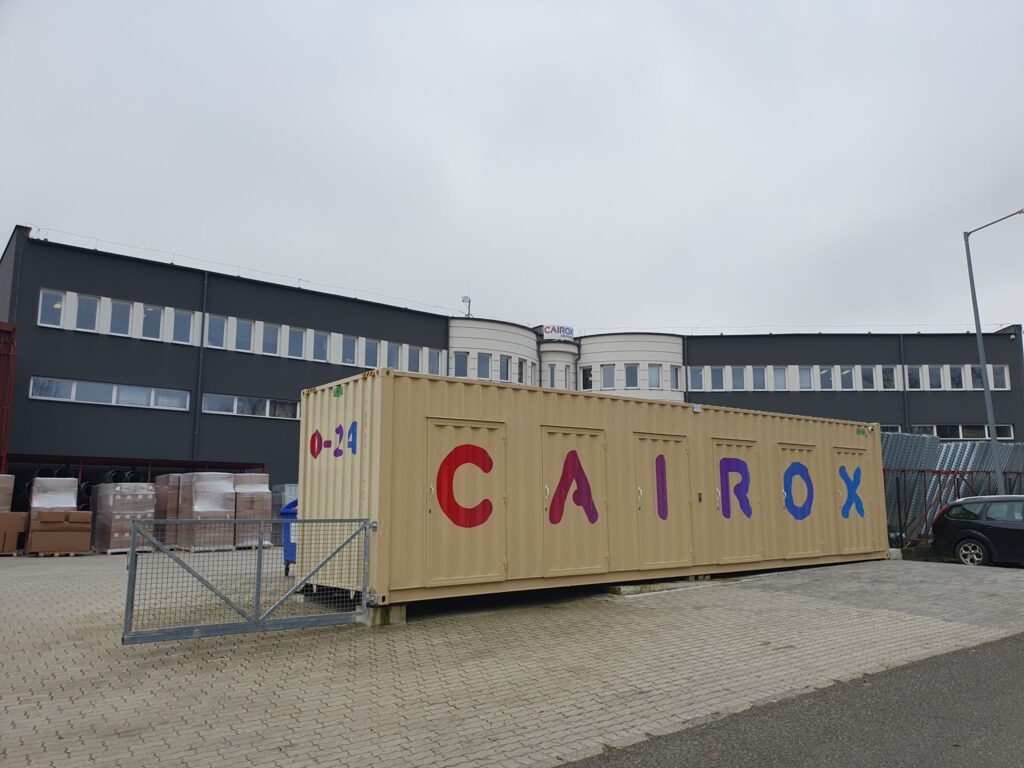 konténer branding eszköz egyedi kialakítással