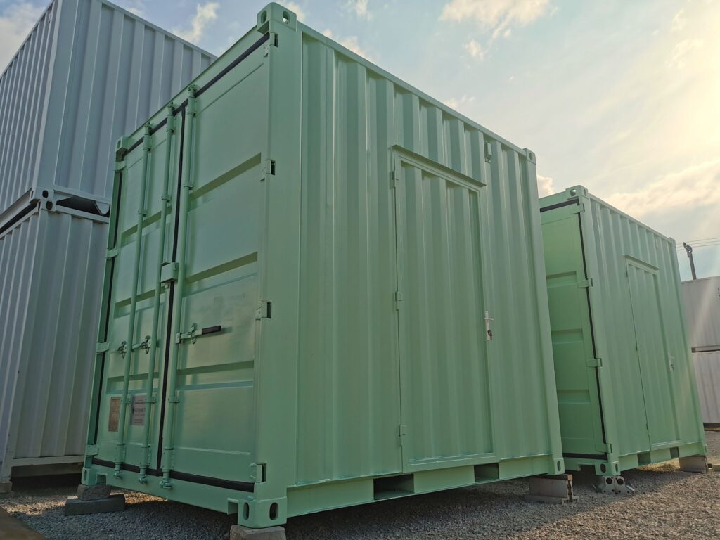 Egyedi 10 lábas technológiai konténer mobil fagyizó kialakítással
