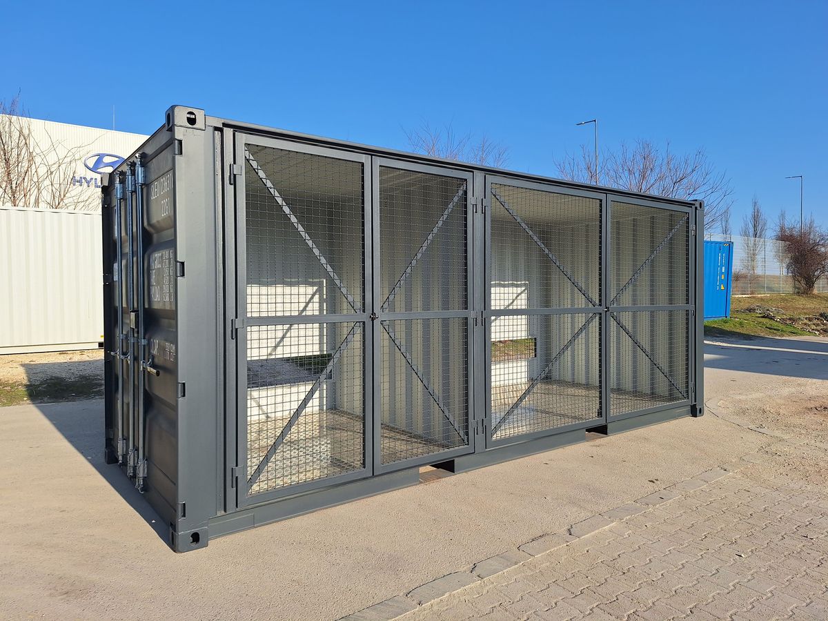 20' tengeri raktárkonténer